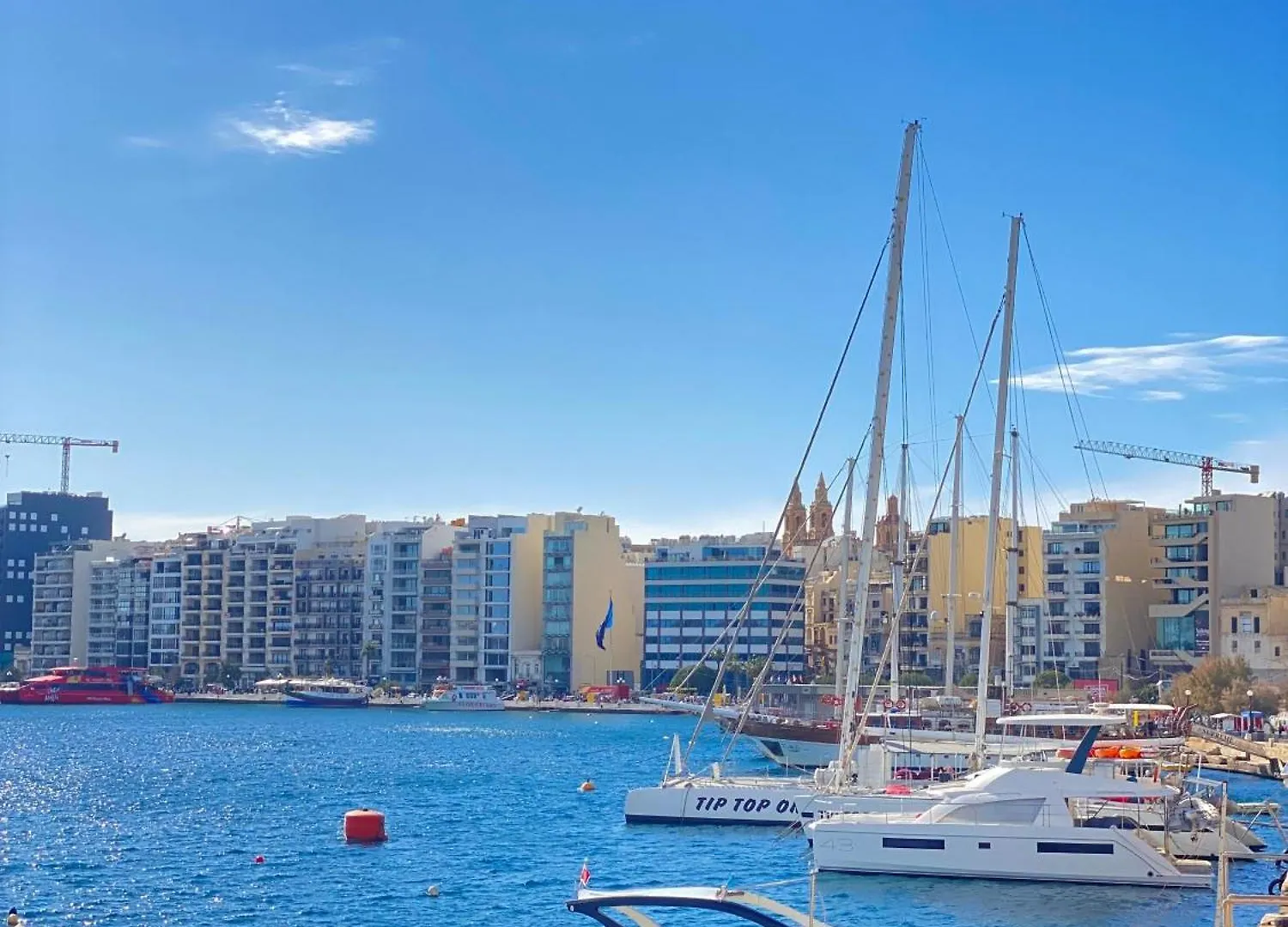Tigne Sliema Three Bedrooms Apartment Malta